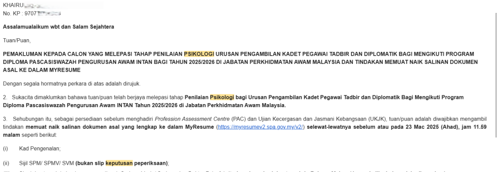 Testimoni Kejayaan KHAIRU